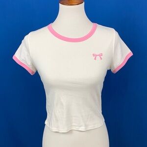 Pink Trim Women's Short Sleeve Tee